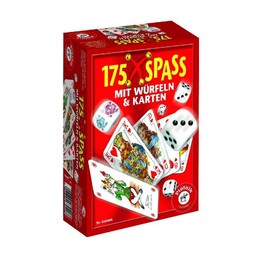 Piatnik 175 x Fun Dice and Cards