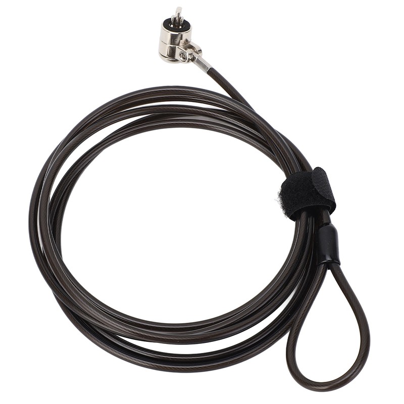 Laptop Cable Lock with 2 Keys Adjustable Length Flexibility Theft