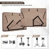 ULTCOVER Waterproof Outdoor TV Cover with Clear Front Flap for