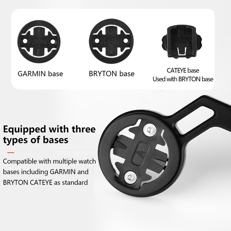 Out Front Bike Mount Compatible with Garmin Edge GPS Bike