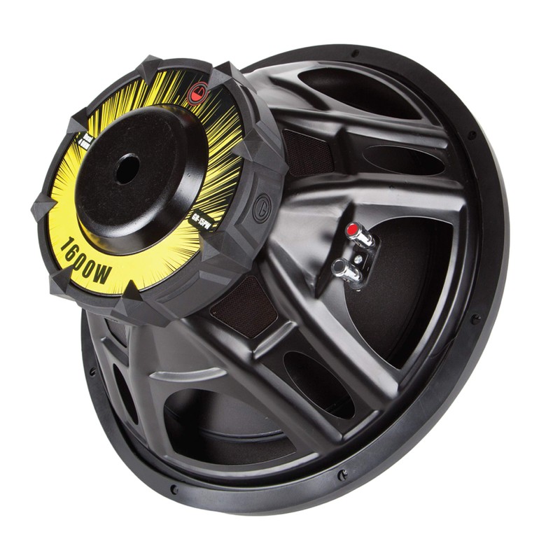 Gravity 15 Inch 1600 Watt Car Audio Subwoofer w/ 4