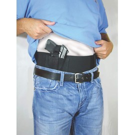 PS Products Belly Band with 2 Mag Pouches, Size Large