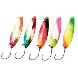 シモツケ(Shimotsuke) ルアー トラッタストリーム メッキ 7g Aセット 5ヶ入り スプーン