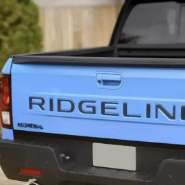 TD 3D BLACK ABS Plastic RAISED TAILGATE LETTERS FOR RIDGELINE 2024 2025 US