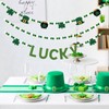 St Patricks Day Decorations 3 Pack Felt Pompom Banner Pre-Assembled