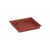 Emsa Flower Pot Saucer Square Terracotta Terra Grande, 29 x