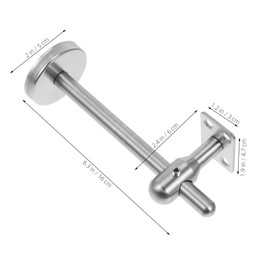 Homoyoyo Stainless Steel Handrail Bracket Adjustable Support for Staircase Wall Mounted Railing Brackets for Handrail Versatile Installation Corridors and Stairs