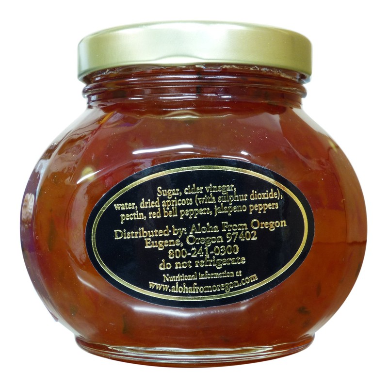 Aloha From Oregon Pepper Jelly Preserves, 10 Ounce Jar (Habanero,