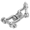 2Pcs Anchor Swivel Shackle, 304 Stainless Steel Swivel Shackle, Rotating