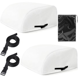 Outus 2 Pcs RV Air Conditioner Cover, 32 x 29 x 15",600D Waterproof, White