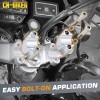 CB Handlebar Clamp Risers 7/8" Bars Kit 30mm Height For