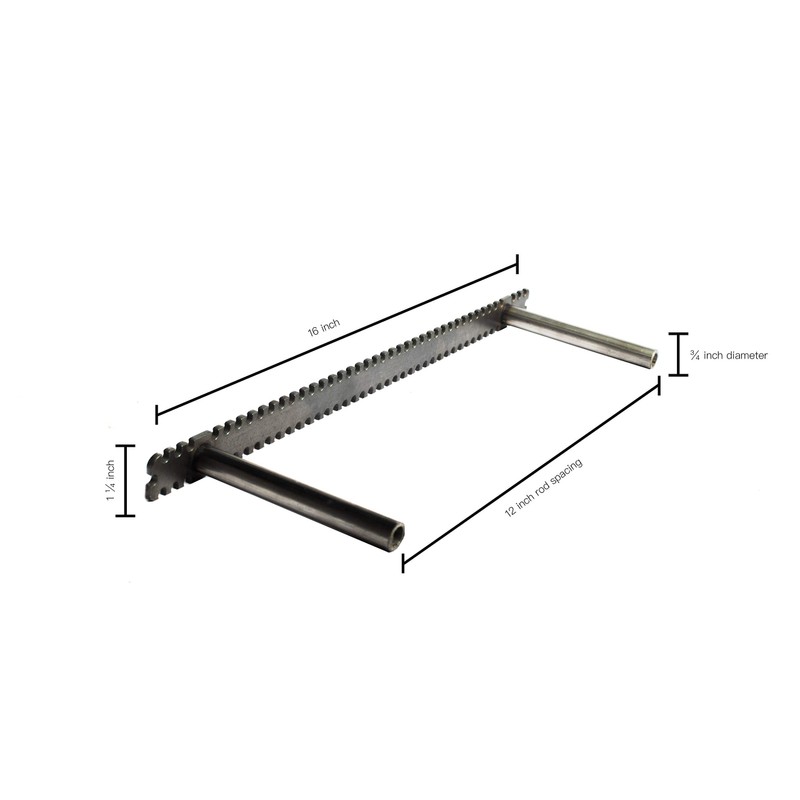 Heavy Duty Floating Shelf Bracket - 1 1/4 backplate -