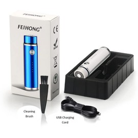 Enhance Your Flawless Look with This Rechargeable Razor; removes unwanted Hair, Painless, Convenient (Black)