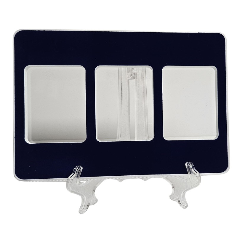 Generic Premium Acrylic Coin Display Storage Case for 3 American