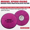 GERSON Respirator Mask XP100 Filters - NIOSH P100 Full and