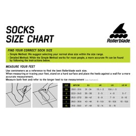 Rollerblade Performance Men's Socks, Inline Skating, Multi Sport, Black and Green, Size Large