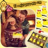 100 Pzas Patitos Con Horquilla O Pollitos Broche Accesorio