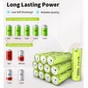 Kruta Ni-MH AA Rechargeable Batteries, Double A 1600mAh High Capacity