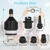 OFFCUP SUP Pump Adapter, Air Valve Converter with 4 Valve