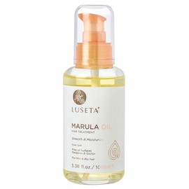 Luseta Marula Oil Hair Treatment for Fine & Dry Hair Serum Smoothing Hair Adding Shine and Nourishing Scalp 3.38oz