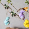 MisFun 5 Pieces Bird Decorative Figures Artificial Bird Decoration with
