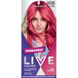 Schwarzkopf LIVE Colour Permanent Hair Colour Pink Passion