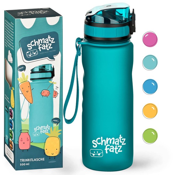 schmatzfatz Water Bottle, Sports Water Bottle that Keep Water Cold,