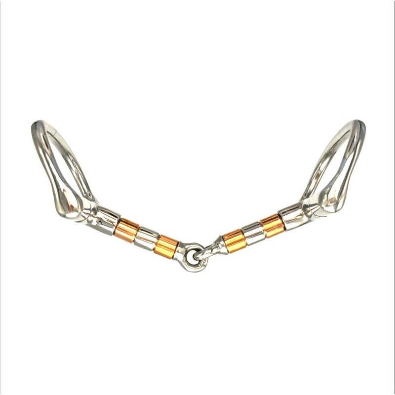 Equine Smile ES0073 Bit D-Ring D-Ring D-Button Simple Broken with