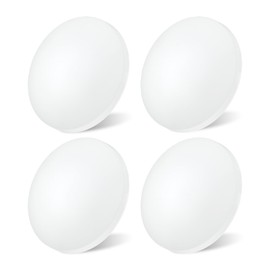 Obeaming 4 Pack 4.5 Inch 12V RV Interior LED Puck Light 360LM Surface Mount Ceiling Dome Light for Camper Van Travel Trailer Boat Truck Caravan Interior Lighting(4000K)