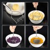 VOOVAO 2 Pcs Potato Masher for Potatoes, Heavy Duty Stainless