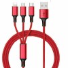 Unbranded NEW Fast USB Charging Cable Universal 3 in 1