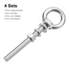 Sourcing Map M8 x 70mm Lifting Eye Bolt Set -