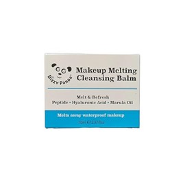 crwp Dizzy Panda Makeup Melting Cleansing Balm – 70ml / 2.37 fl oz – With Peptide, Hyaluronic Acid & Marula Oil