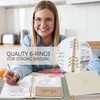 Aesthetic 6 Ring A5 Binder Set of 2 - The