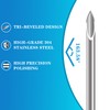 100 Pack 27G 13MM Stainless Steel Industrial Dispensing Needle Accessories,