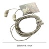 Ear Buds with Long Wired Cord | Noise Canceling Earphones