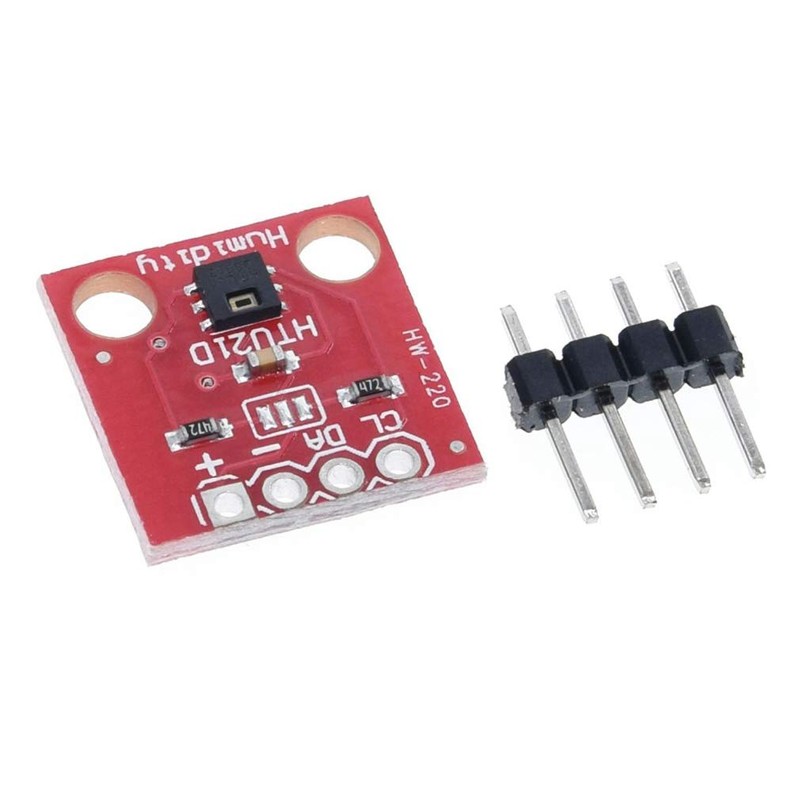 Hailege 2pcs HTU21D Temperature Humidity Sensor Breakout Module I2C IIC