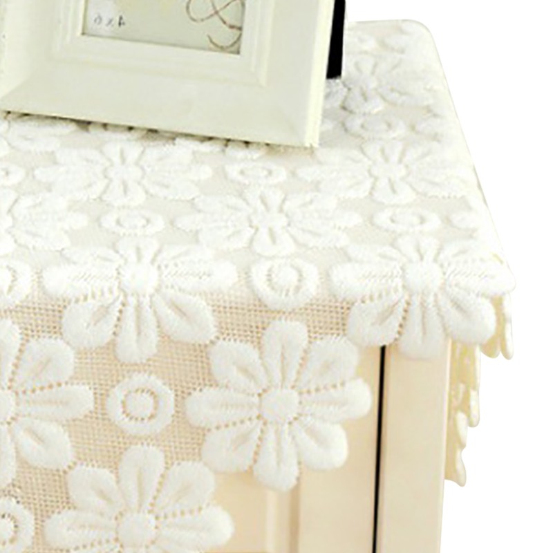 Bedside Table Cloth Multifunctional Dustproof Waterproof Scratchproof Nightstand End Table