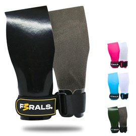 F3RALS ® CROSS TRAINING GRIPS | No Chalk Grips - Gymnastics Hand Grips - Gymnastics Grips - Pull Up Grips - Cross Training Women -pull Up Gloves - Cross Training Hand Grips (Black S/M)