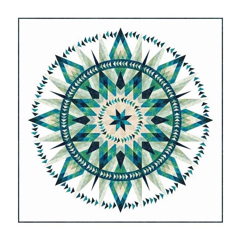 Teal, Copper Hints, Sienna Marble Design, Fabric, 100% Cotton, Stonehenge