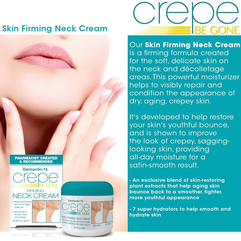 Dermactin Crepe Be Gon Firm Neck Cream / 더막틴 크레페