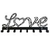 YXE Metal Key Holder Wall Mount, 8 Hooks, Key Organizer