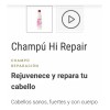 Shampoo Salerm Cabello Dañado Y Deshidratado Hi Repair 1 L