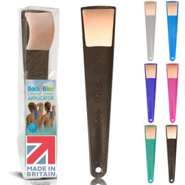 BackBliss Easy Reach Back Lotion Applicator for Men and Women - Made in Britain Blue