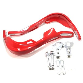 Motorcycle Hand Guard Knuckle Guard Core Universal Off-Road Custom Parts Outside Product Black White Blue Red Chrome Plate Crack Degradation Inspection Extended Stay Seal Sticker Oval Round Seat