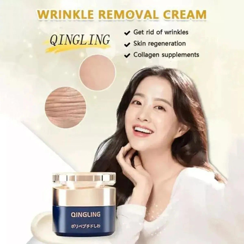 Crema Reafirmante Con Péptidos, Antiarrugas Qingling