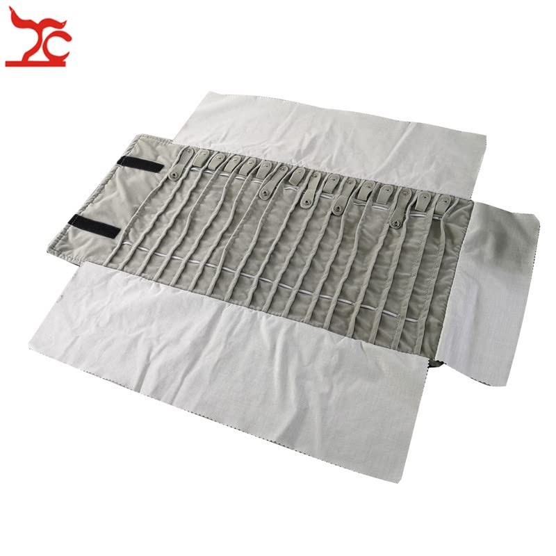 Portable Jewelry Roll Untangled Secure Necklace Travel Storage Bag Displays