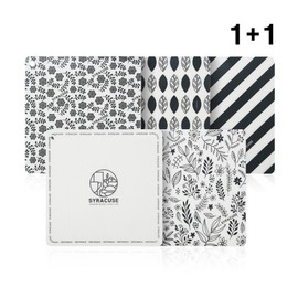 Syracuse (Hyundai Hmall) Syracuse induction protection mat square (medium) 2626cm 1+1, flower/gray / 시라쿠스 (현대Hmall) 시라쿠스 인덕션 보호매트 사각(중) 2626cm 1+1, 꽃/그레이