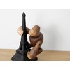 Gorilla Gorilla Figurine, Wood, Animal, Object, Scandinavian Miscellaneous Goods, Interior