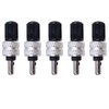 Bicycle, Bug Rubber, Super Valve, English Type, Aluminum Alloy Cap,